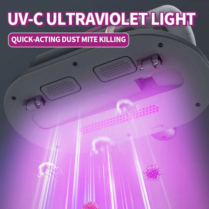 Cordless Bed Vacuum Cleaner Dust Mite Removal Machine Wireless Handheld UV Mattress Vacuum Cleaner Home for Bed Sofas Pillow