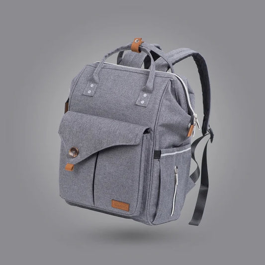 Eprolo Alameda maternity diaper bag backpack with stroller straps, multi-function design, spacious baby essentials storage, stylish.