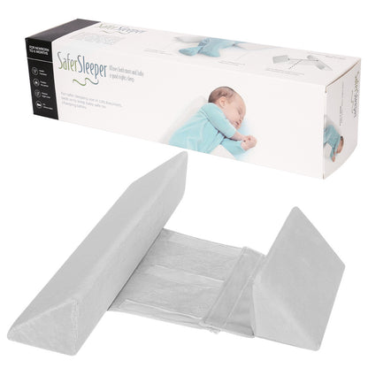 Eprolo baby side sleeping pillow with anti-head deviation support, soft cushion designed for safe, comfortable sleep for infants.