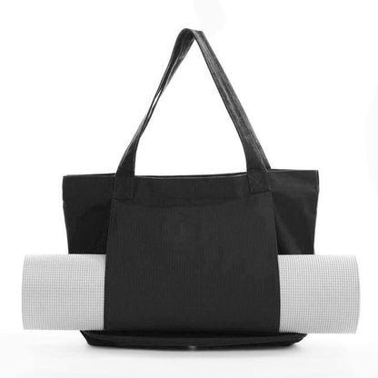 Eprolo yoga Pilates mat bag made of canvas, designed for outdoor exercise and travel, with shoulder strap for easy carrying.
