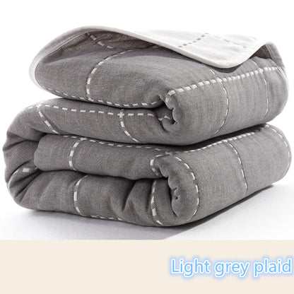 Soft eprolo baby muslin cotton blanket with 6 layers, perfect for swaddling and cozy comfort for infants.