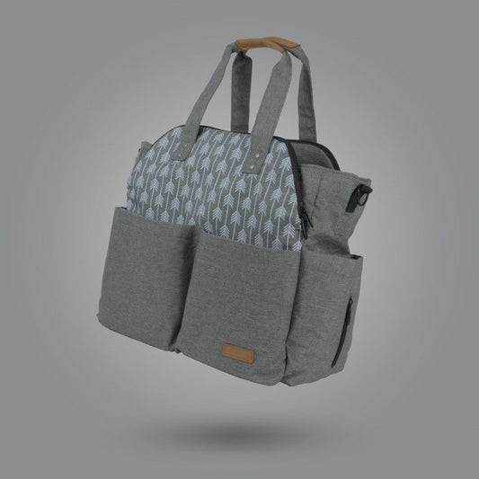 Eprolo diaper bag backpack for baby care and maternity, showing spacious compartments and adjustable straps.