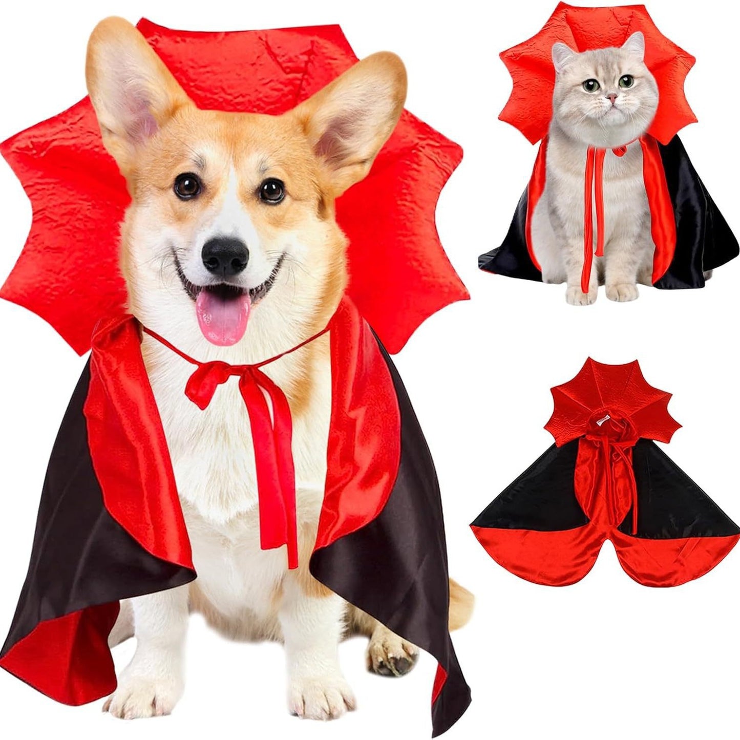 Halloween Bat Costume Cloak for Cats and Dogs