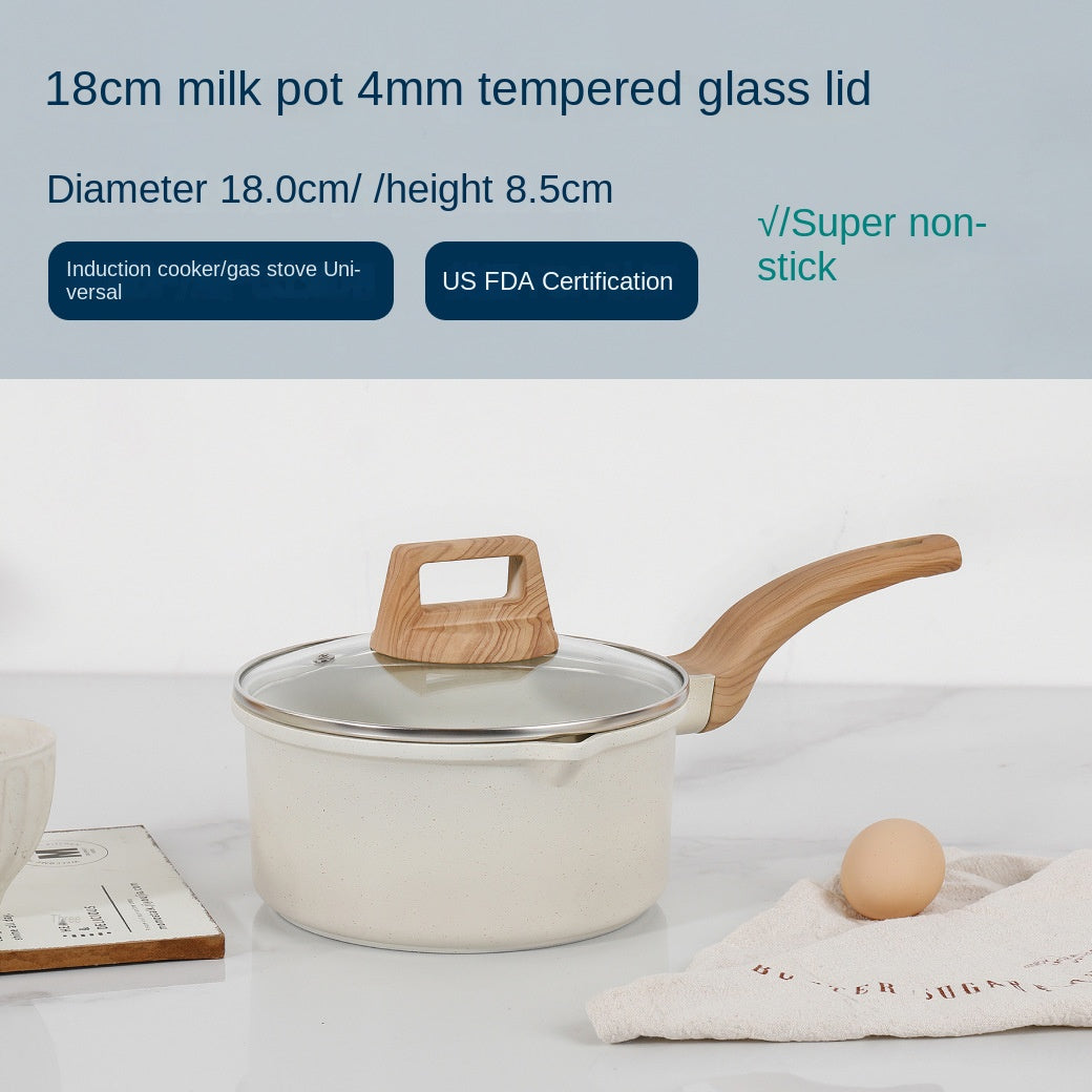 Non-Stick Marble Granite Cookware Set – Soup, Frying & Stew Pots