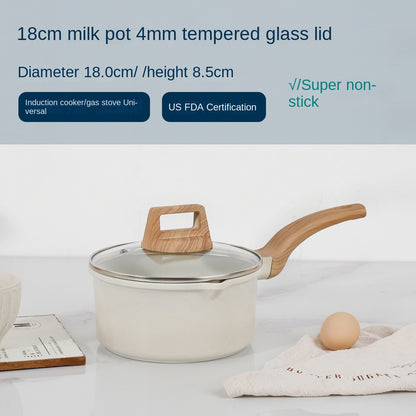 Non-Stick Marble Granite Cookware Set – Soup, Frying & Stew Pots