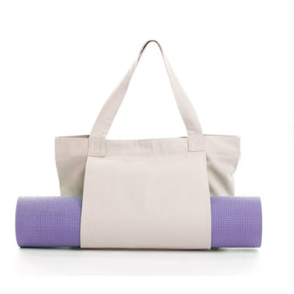 eprolo yoga Pilates mat bag made of canvas, outdoor exercise and travel shoulder bag for carrying yoga or Pilates mats.