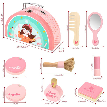 SOKA Play Imagine Learn My Makeup Bag in vibrant colors with zipper closure and playful design, ideal for kids' storage.