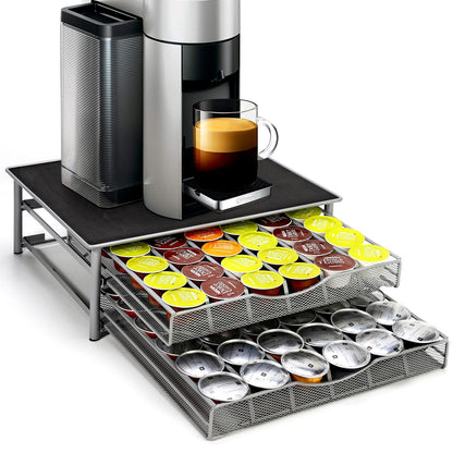 Coffee Pod Double Drawer