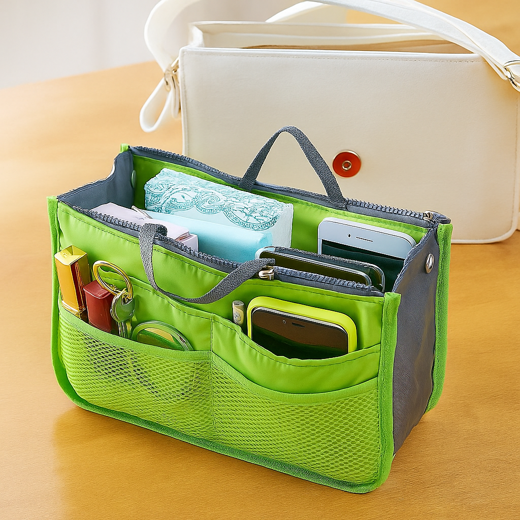 Be Organised Bag by Avilo featuring multiple compartments and sleek design for stylish organization.