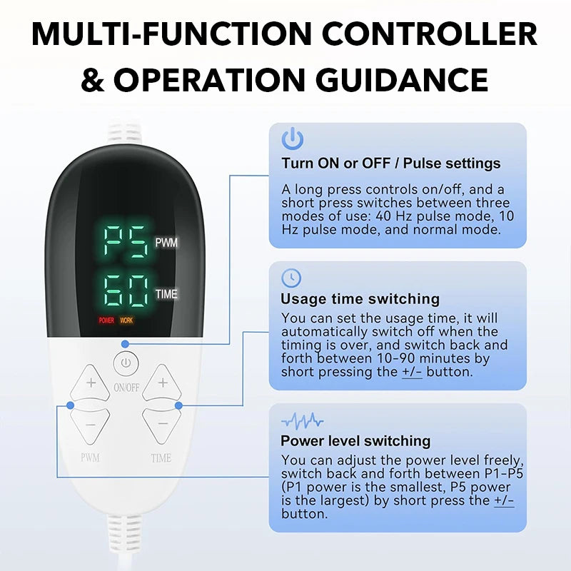 Red&Infrared Light Therapy Pad LED Beauty Devices 360psc 660nm 720psc 850nm Red Infrared Light Therapy