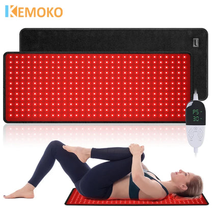 Red&Infrared Light Therapy Pad LED Beauty Devices 360psc 660nm 720psc 850nm Red Infrared Light Therapy