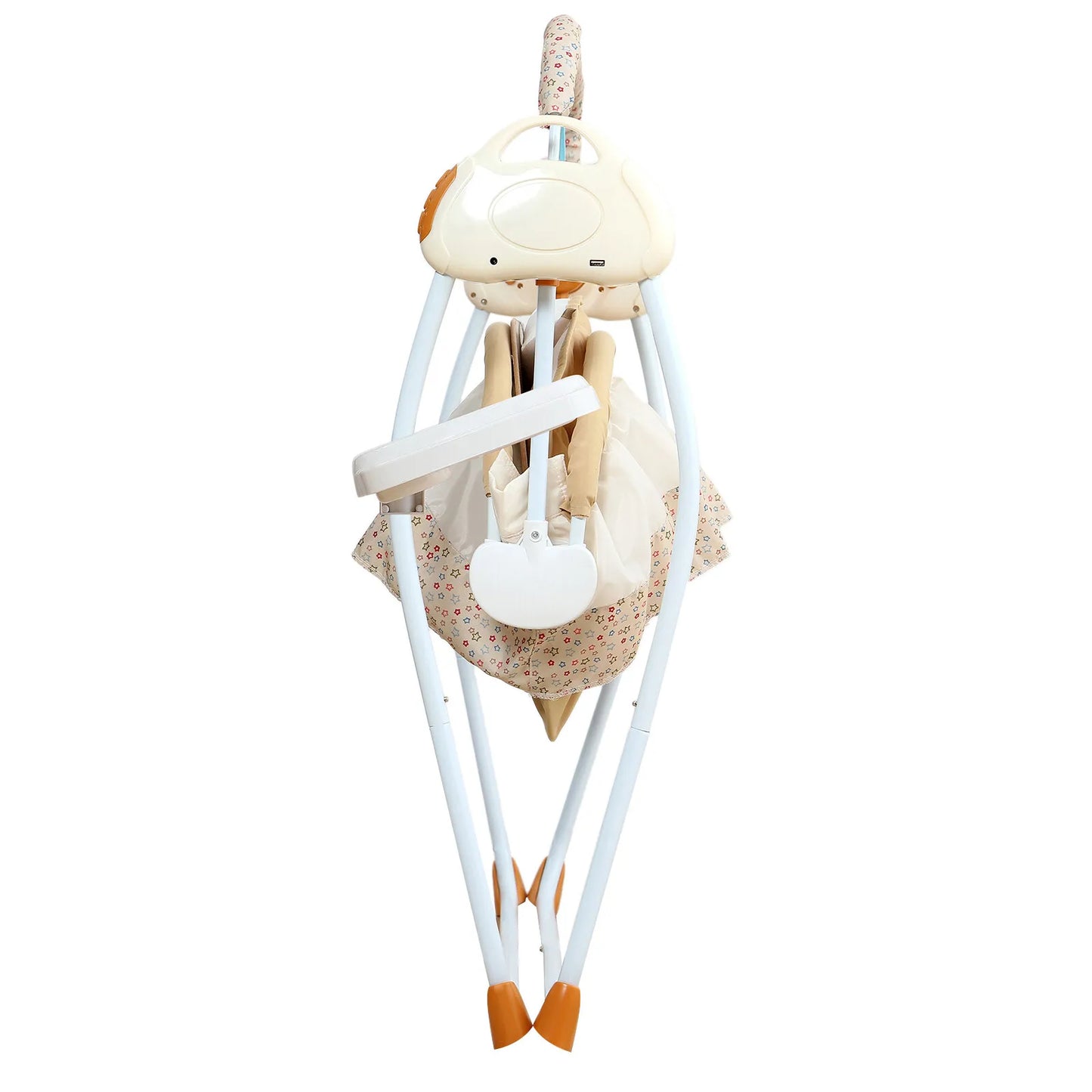 Portable Electric Bluetooth Baby Swing Cradle Bassinet Rocking Crib Infant Bed