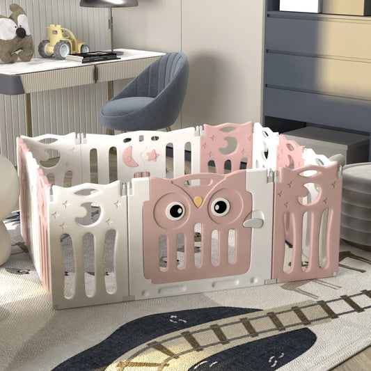 Foldable Baby Kid Playpen 12/14/16 Panel Safety Play Yard Home Activity Center