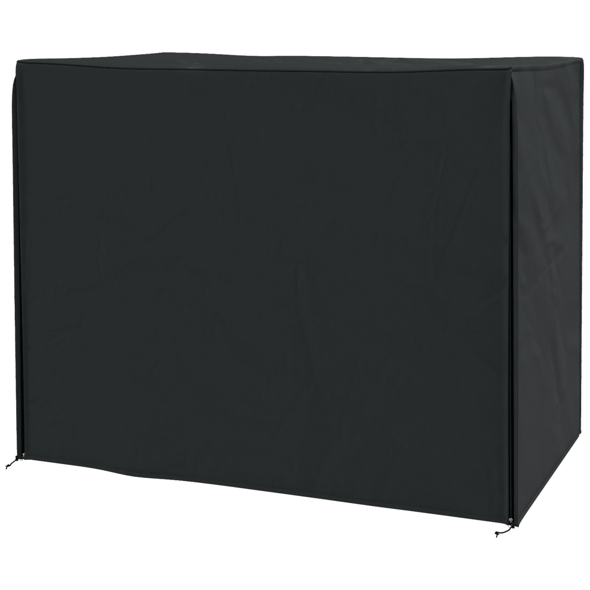 Outsunny 3 seater garden swing cover with windproof and anti-UV features, measuring 220x125x172cm, protecting outdoor seating.