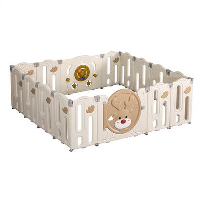 Livoshop Dekko kids playpen with foldable panels, baby safety gate and toddler play panels for secure, fun play area.