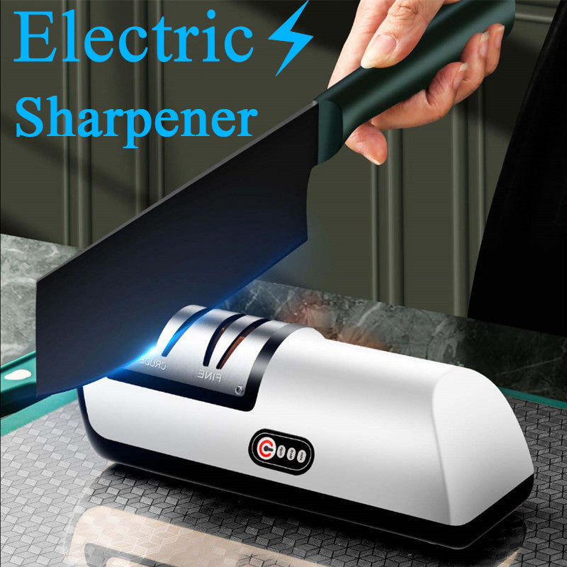 SB Rechargeable Electric Knife Sharpener – Automatic Adjustable Kitchen Tool