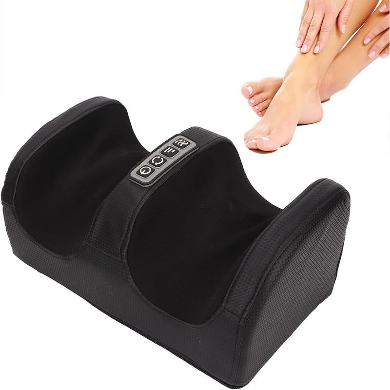 Electric Foot Massager with Heat – Deep Kneading Massage for Circulation & Relaxation