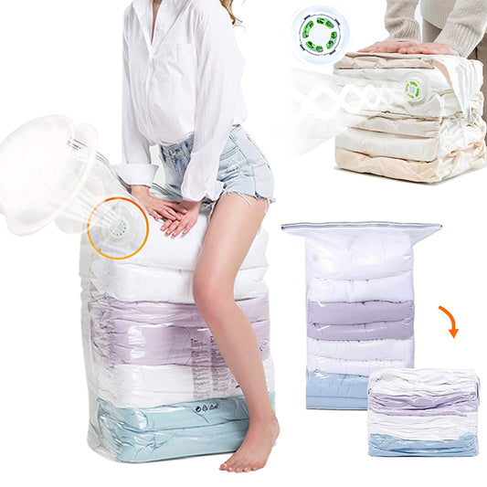 HOMCOM extra-large cotton bedding down jacket finishing bag, soft fabric with spacious interior for storage or packaging.