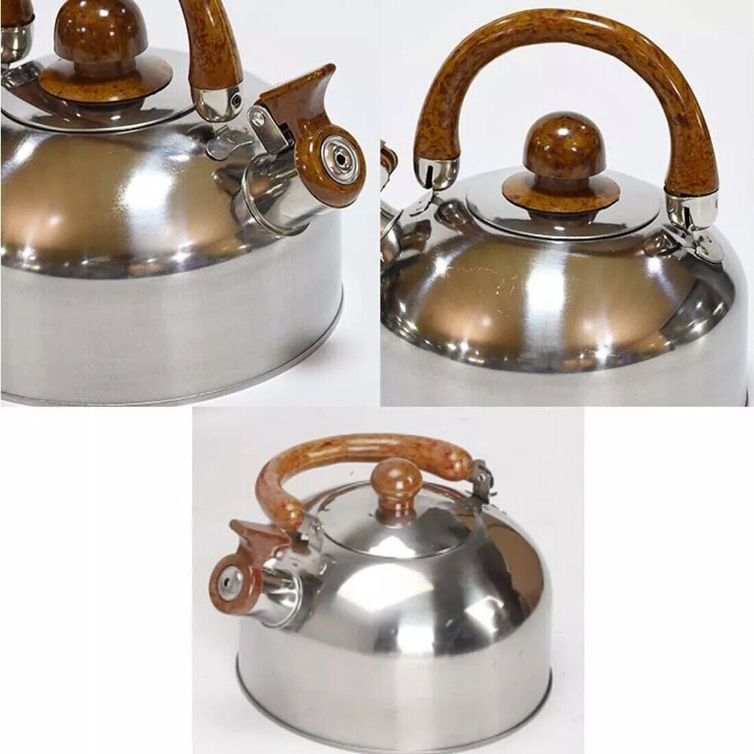 Set of 12 stainless steel cookware including saucepans, casseroles, and fry pans with glass lids from HOMCOM.