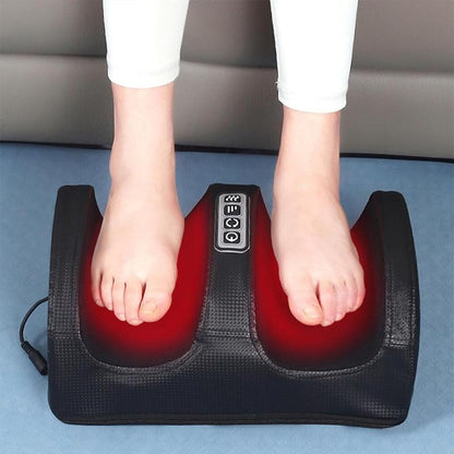 Electric Foot Massager with Heat – Deep Kneading Massage for Circulation & Relaxation