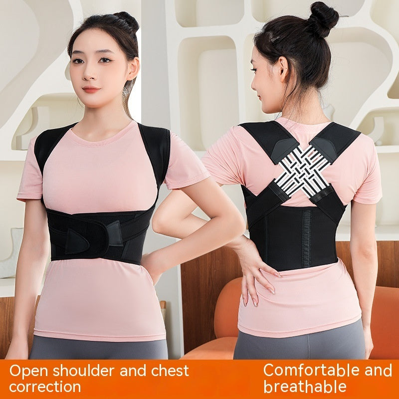 Unisex Posture Corrector Brace – Anti-Humpback Chest Support