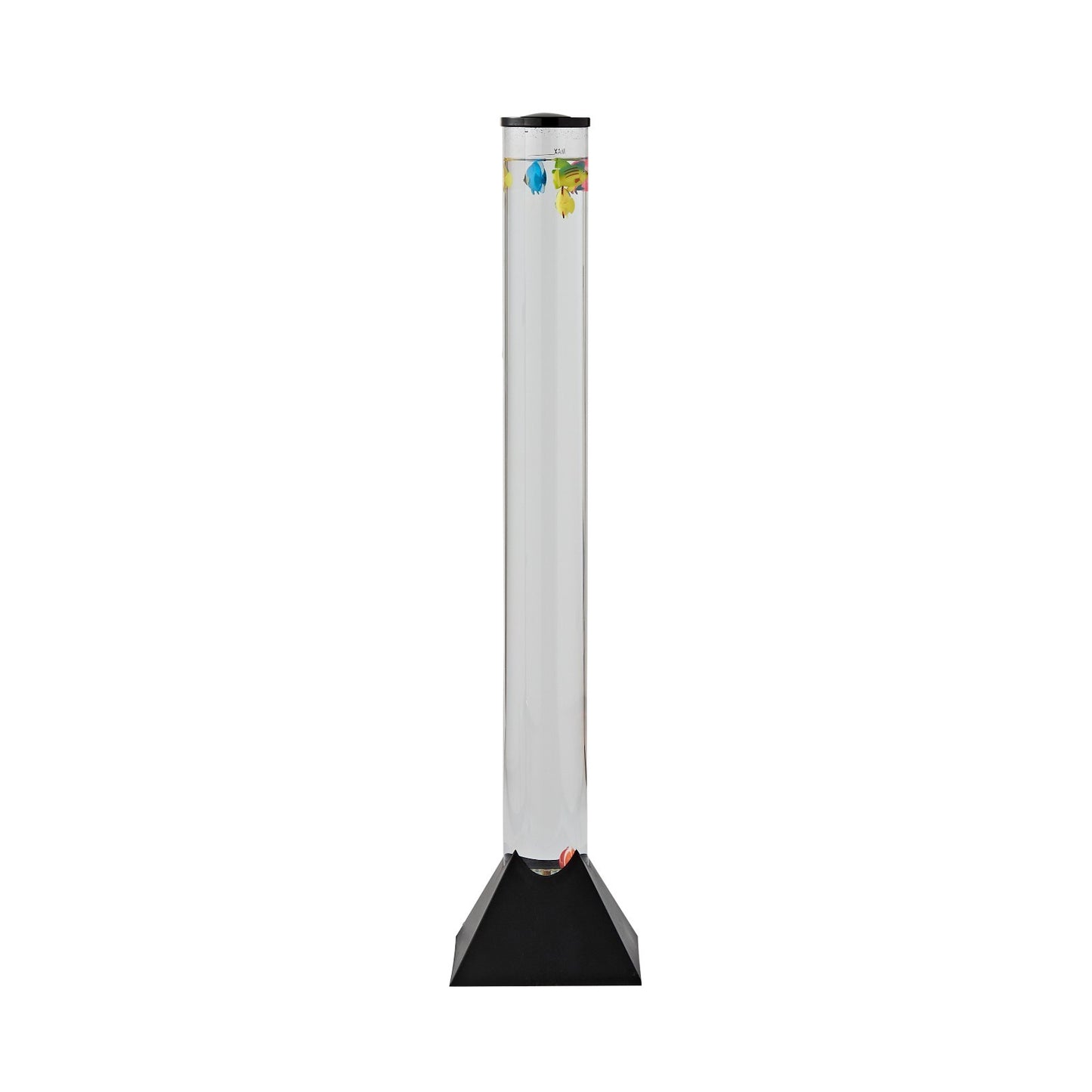 Livoshop LED bubble lamp with color-changing tower tube featuring sensory RGB lighting and mesmerizing bubble display.