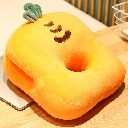 Eprolo office nap pillow for children, avocado-themed, 35x28x20cm prone sleeping pillow for classroom rest and relaxation.