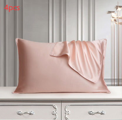 Purple eprolo pure silk pillowcase with one side made of natural Mullberry silk, ideal for hair and skin care.