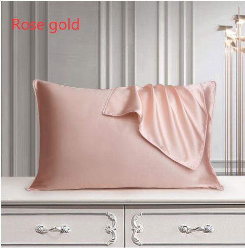 Purple eprolo single-side pure silk pillowcase made from natural Mullberry silk, ideal for hair and skin care.