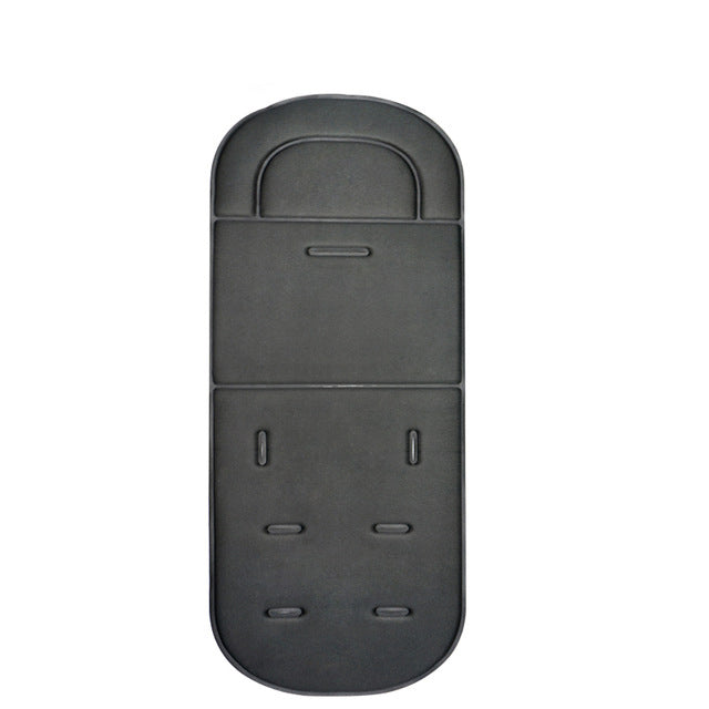 Red eprolo baby stroller seat cushion, soft pushchair pad providing comfort and support for infants during stroller rides.