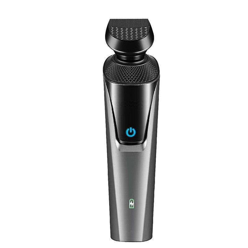 Electric Shaver for Men – Waterproof Rotary Razor with Pop-Up Beard Trimmer