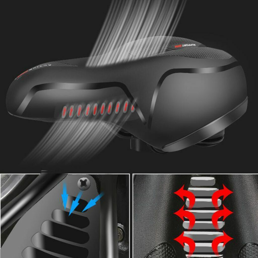 Gel Bicycle Saddle – Comfort Bike Seat for Men & Women