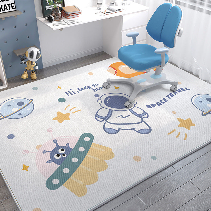 HOMCOM children's room baby crawling blanket made of stain-resistant crystal velvet, soft and comfortable for play and crawling.