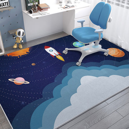 HOMCOM children's room baby crawling blanket made of stain-resistant crystal velvet, soft and comfortable for toddlers.