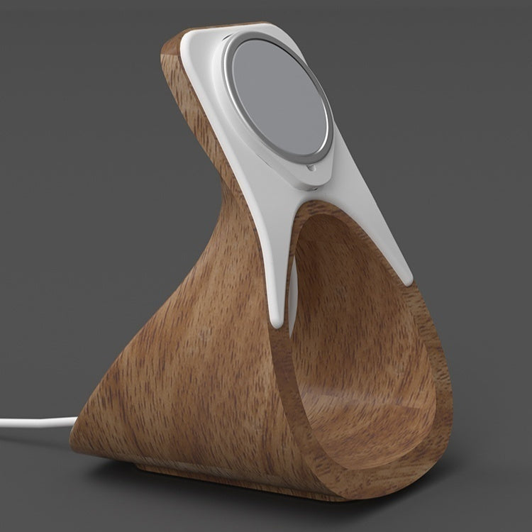 HOMCOM magnetic mobile phone wireless charging bracket holding a smartphone with wireless charging capabilities.