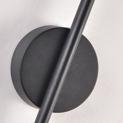 Modern HOMCOM dimmable LED wall sconce, long strip design for indoor and outdoor use, providing stylish ambient lighting.