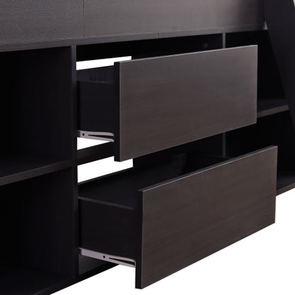White wooden cabin bed with built-in drawers and shelf, 3ft single size, ideal for kids' storage and sleep space.