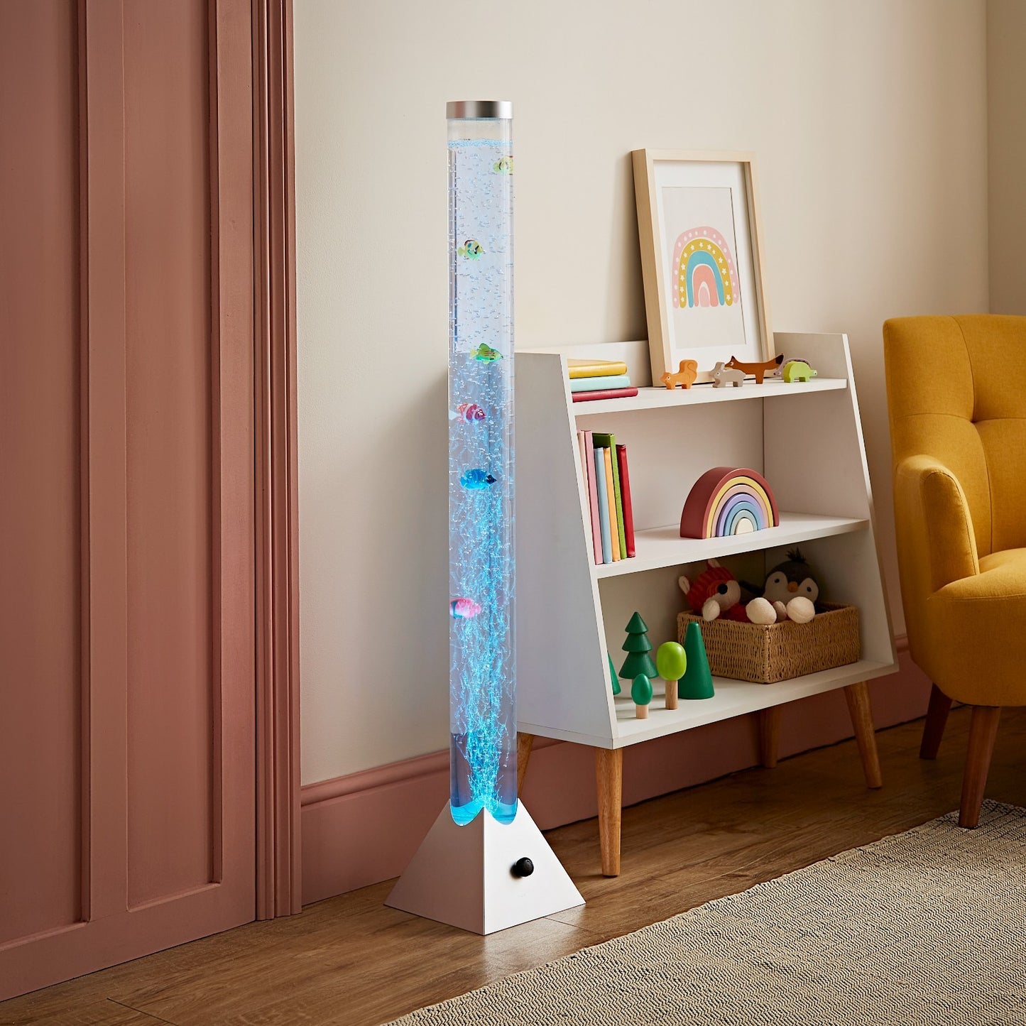 Livoshop 120cm LED Bubble Lamp with color-changing RGB tower tube sensory light for a vibrant, dynamic lighting display.
