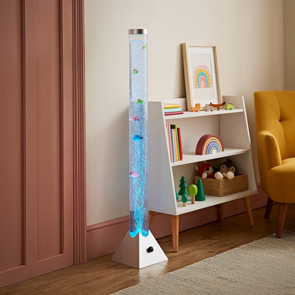 Livoshop 120cm LED Bubble Lamp with color-changing RGB tower tube sensory light for a vibrant, dynamic lighting display.