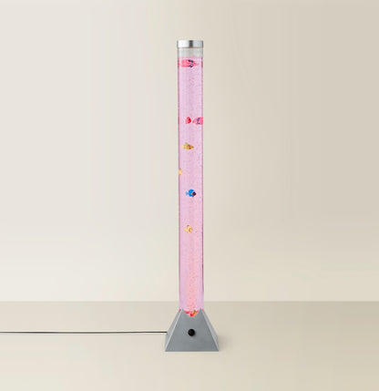 Livoshop 120cm LED Bubble Lamp with color-changing RGB lighting in a tower tube design, creating a sensory light display.