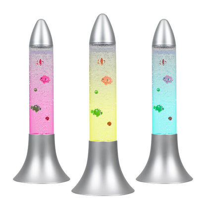 Livoshop 120cm LED Bubble Lamp with color-changing RGB tower tube, sensory novelty light for ambient or decorative use.