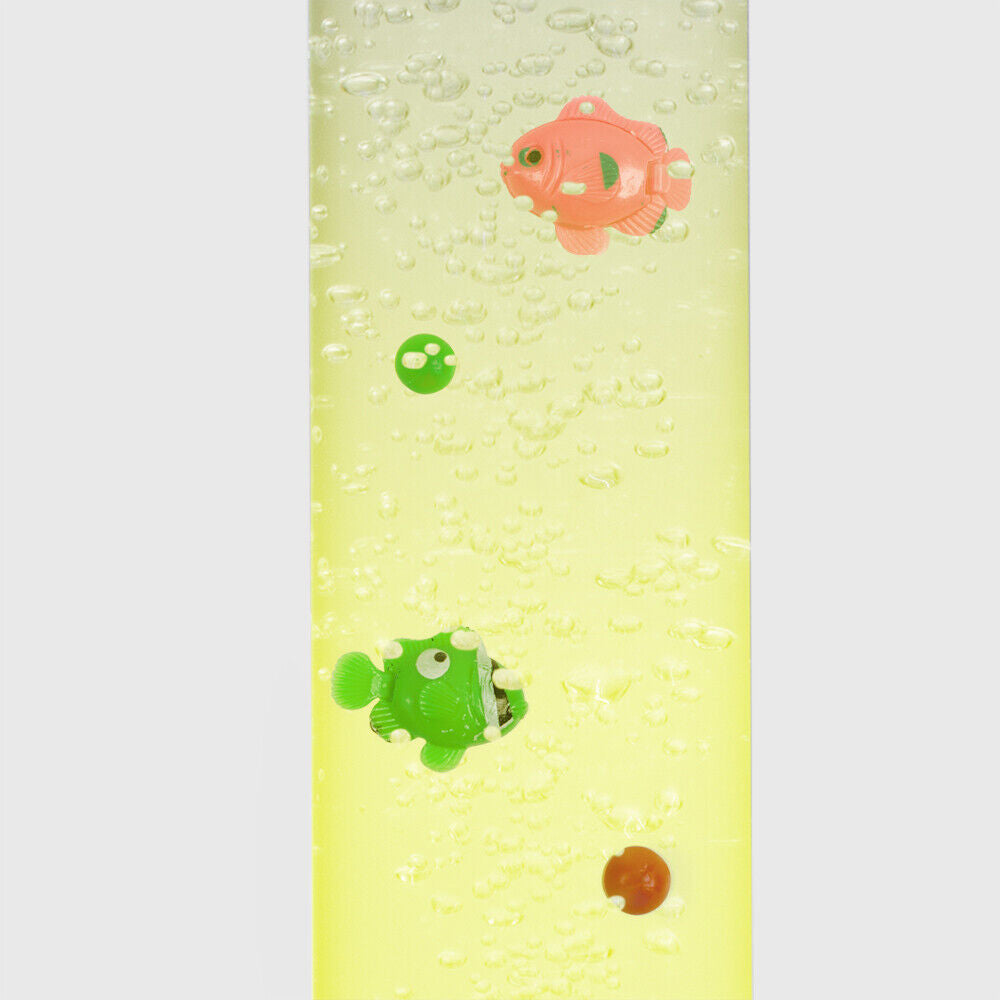 Livoshop 120cm LED Bubble Lamp with color-changing RGB tower design, sensory light for decorative and ambient lighting.