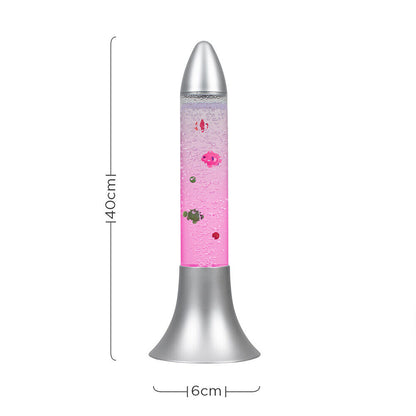 Livoshop 120cm LED bubble lamp with color-changing tower tube, sensory RGB lighting, and novelty design for modern decor.