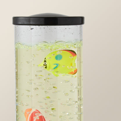 Livoshop 120cm LED Bubble Lamp with color-changing RGB tower tube, sensory novelty light with vibrant, dynamic bubble display.