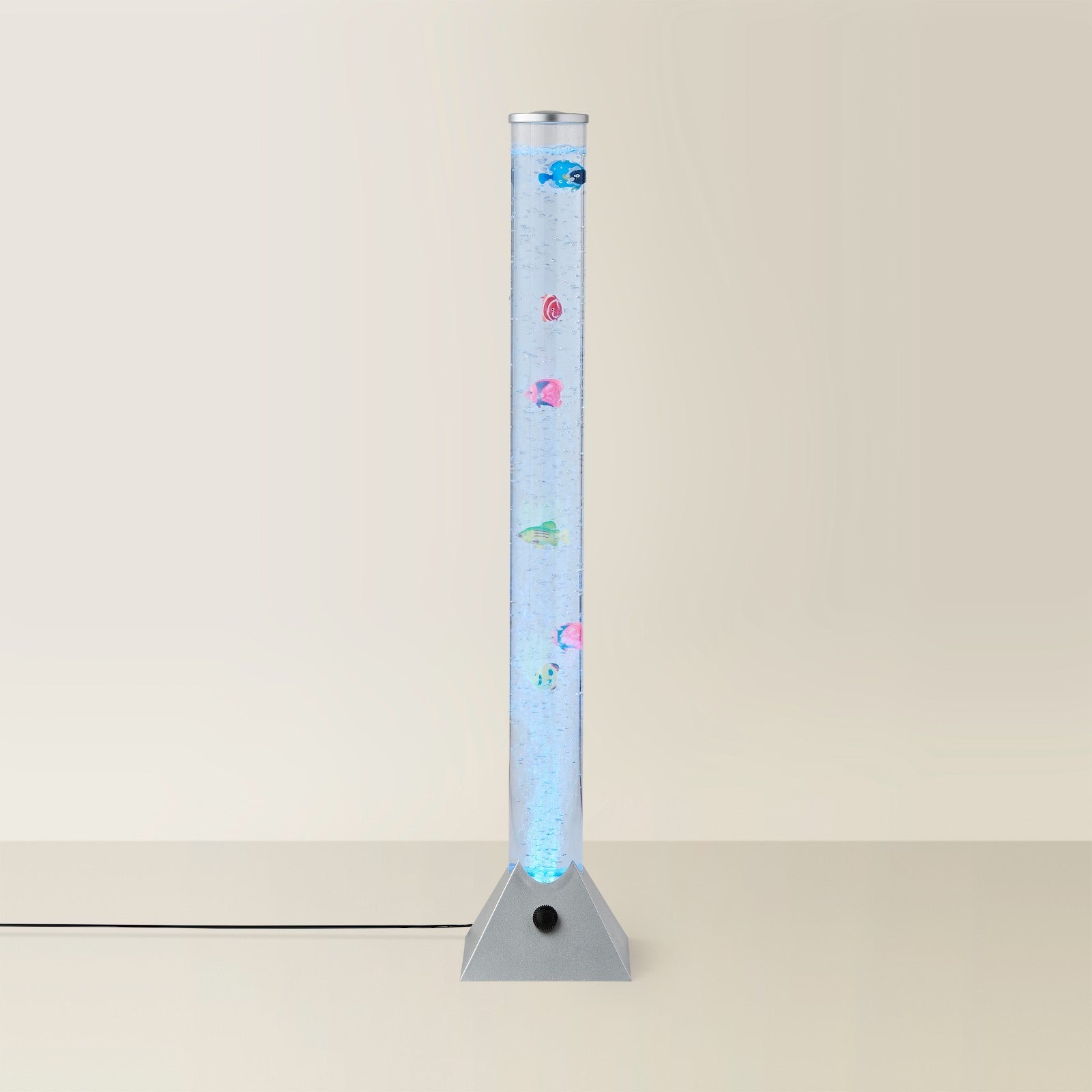 Livoshop 120cm LED Bubble Lamp with colour-changing RGB tower design, sensory light for decorative and ambient lighting.