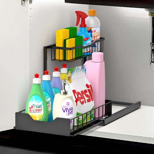 METAL UNDER SINK STORAGE